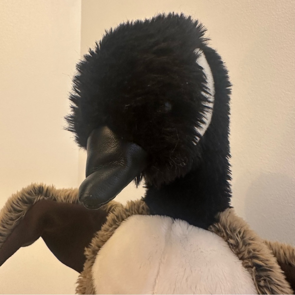 SOLD Folkmanis Canada Goose Hand Puppet Soft Plush Cobra Chicken Geese Play - Picture 6 of 11
